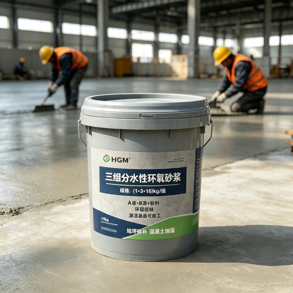 博爱三组份水性环氧砂浆
